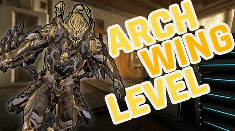 warframe best archwing leveling.